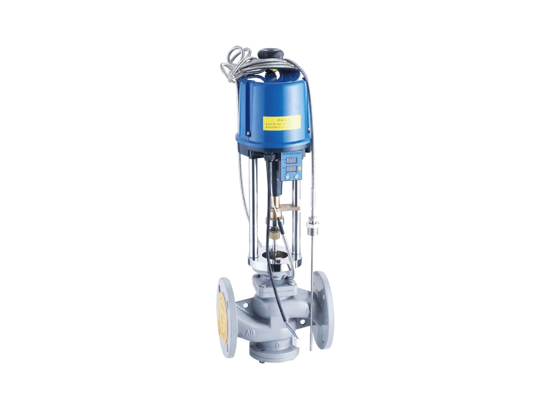 Electric differential pressure bypass valve