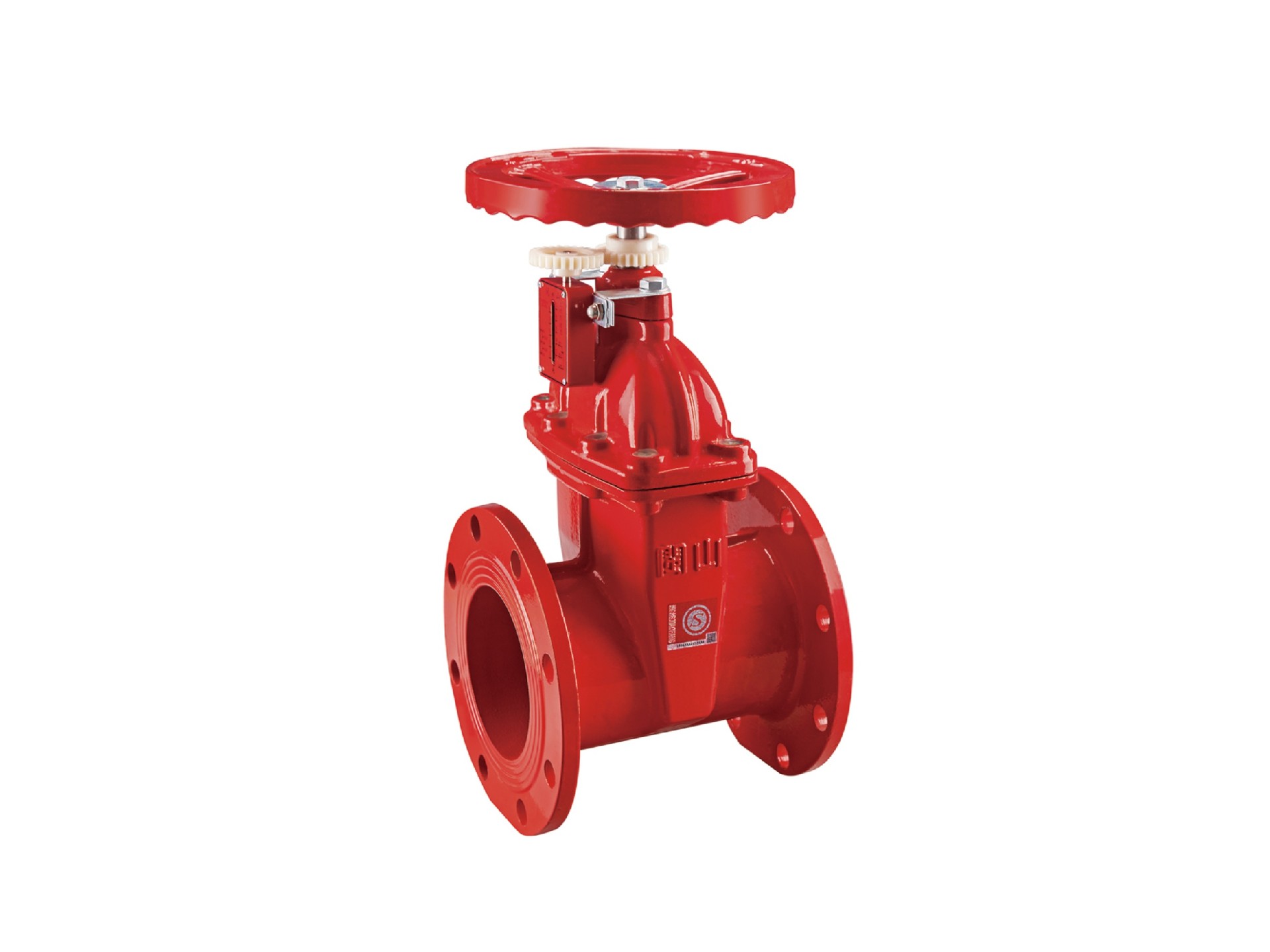 Flange type signal gate valve