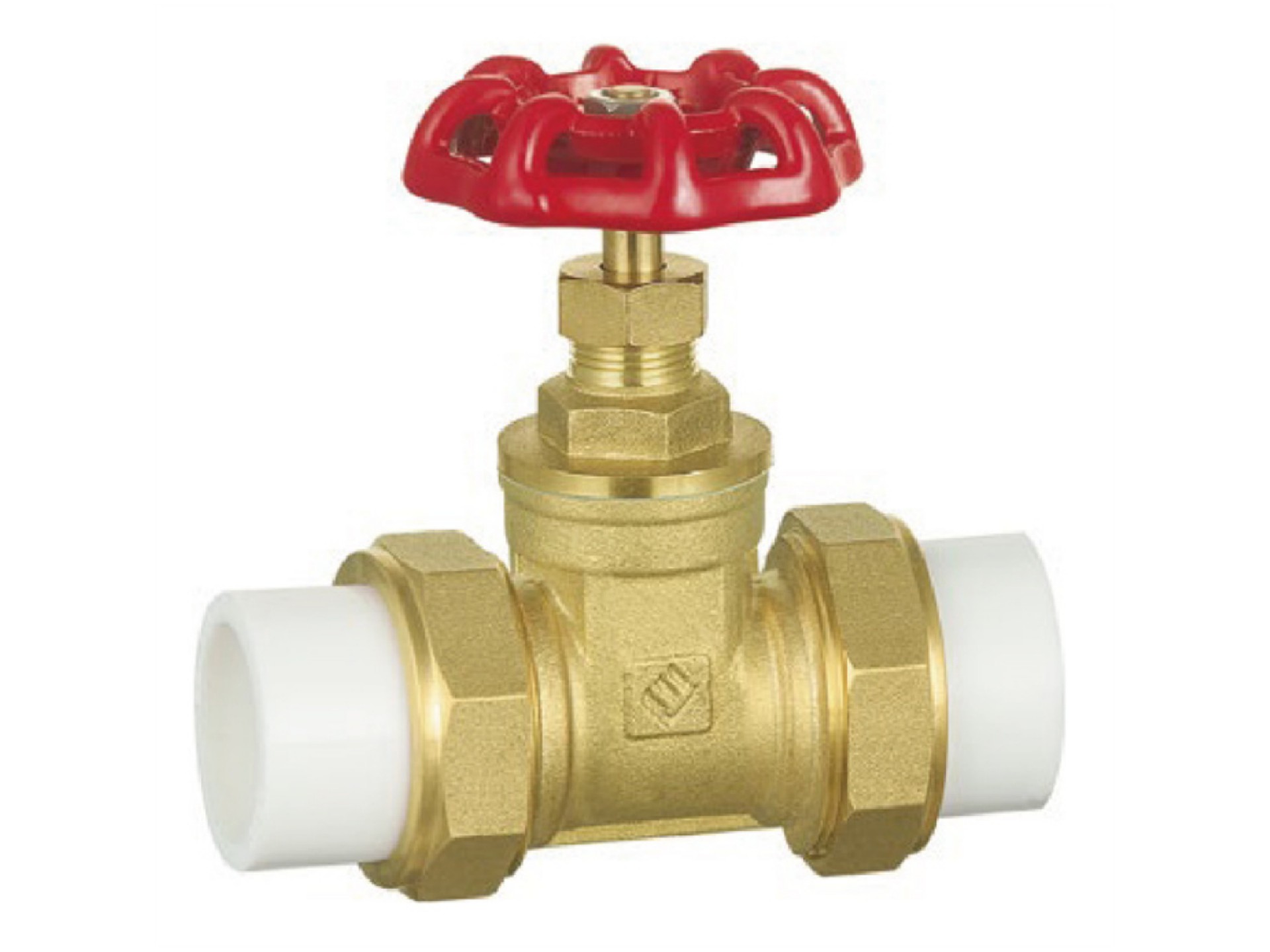 PPR double union gate valve