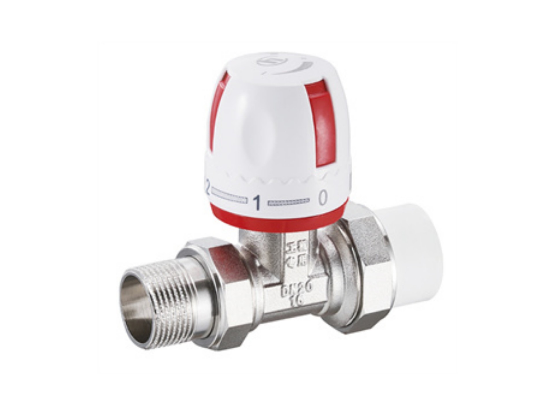 PPR outer wire single union temperature control valve