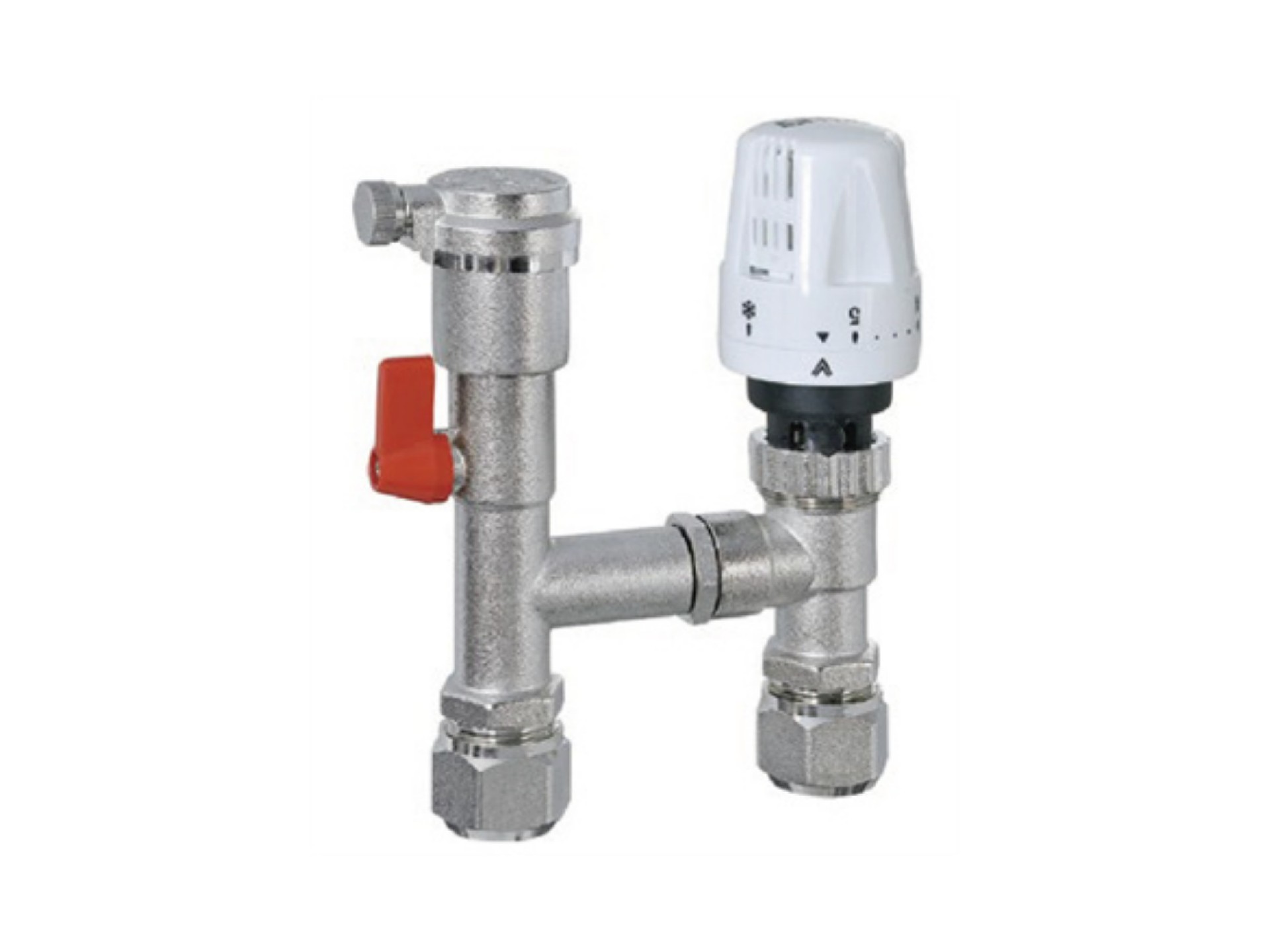 Automatic temperature controlled H-valve