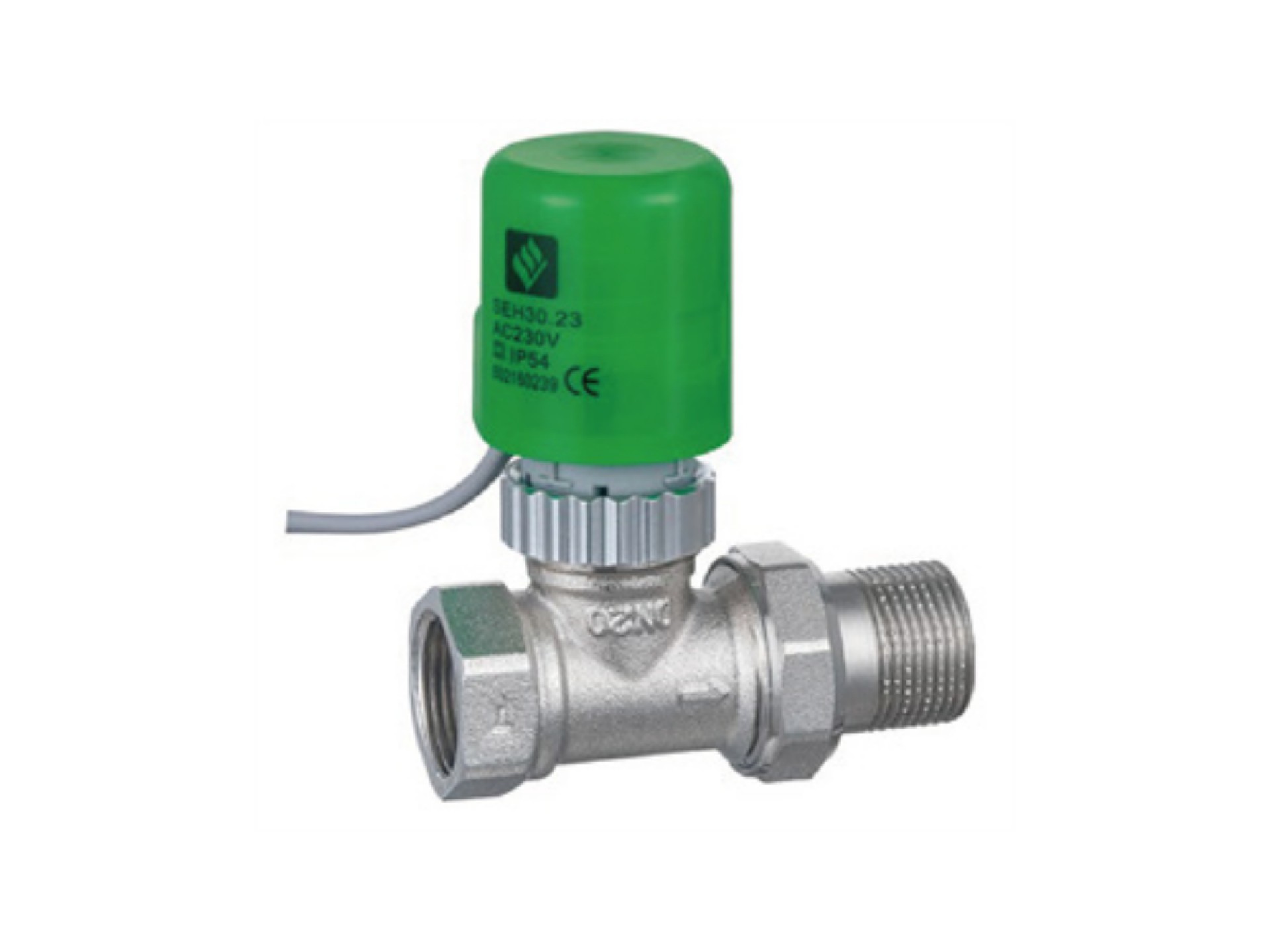 Electric temperature control valve